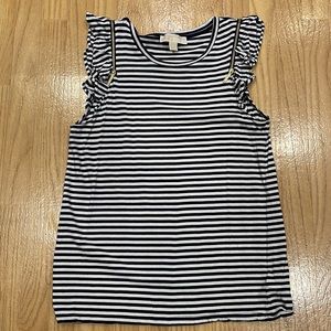 Michael Kors zipper detail tank
